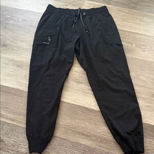 Healing Hands Black Jogger Pants